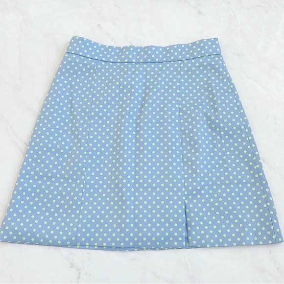 Zara Polka Dot  Slit Front Mini Skirt - Picture 5 of 8
